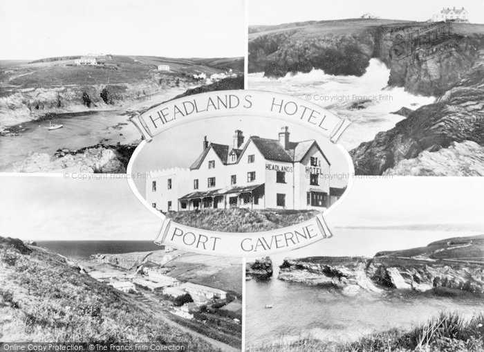 Photo of Port Gaverne, Composite c.1955