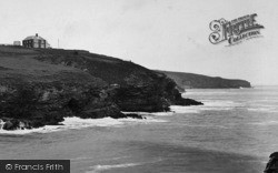 View Towards Port Isaac 1925, Port Gaverne