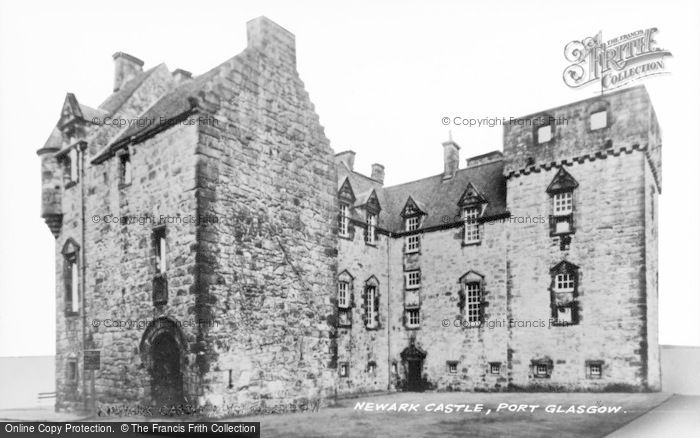 Photo of Port Glasgow, Newark Castle c.1930