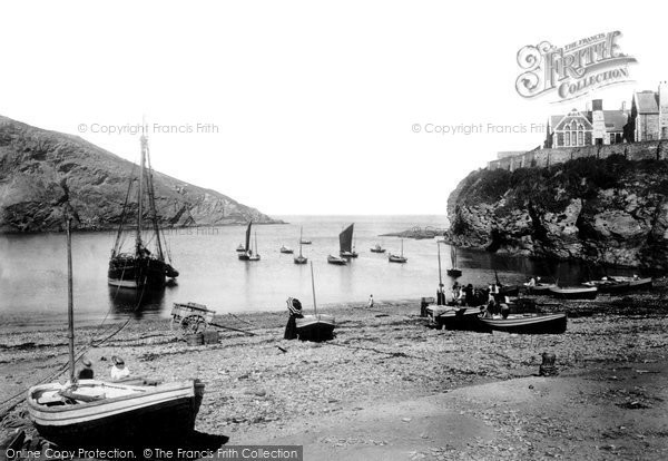 Photo of Port Isaac, 1895