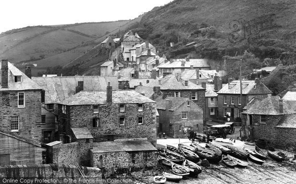 Photo of Port Isaac, 1925