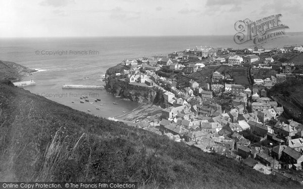 Photo of Port Isaac, 1935