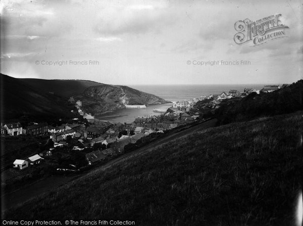 Photo of Port Isaac, 1935