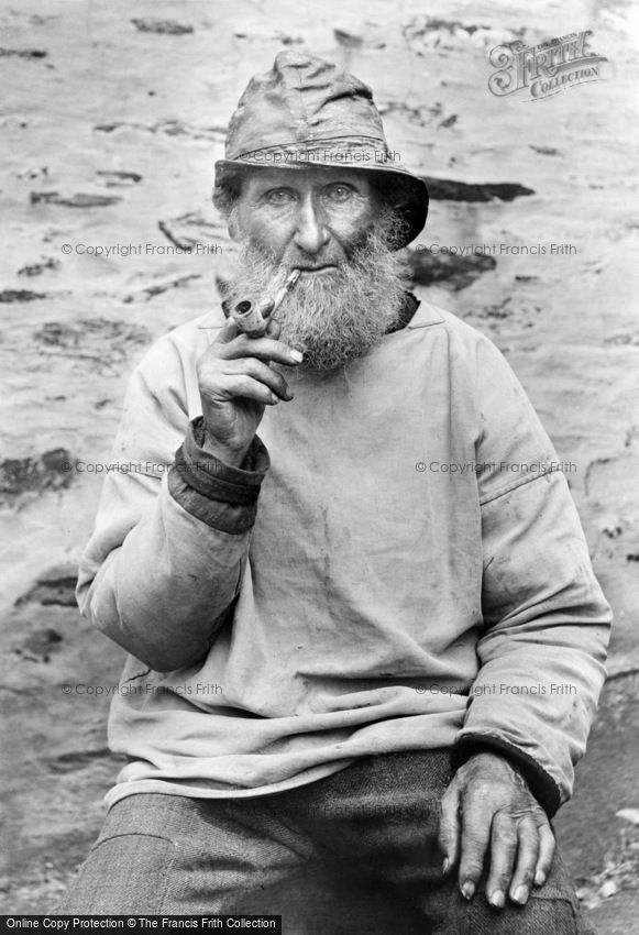 Port Isaac, a Cornish Fisherman 1896