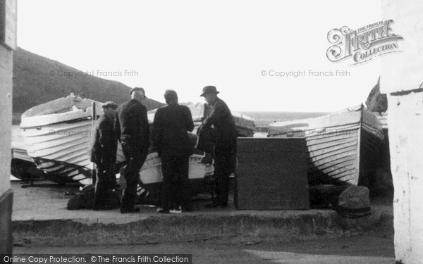 Photo of Port Isaac, An Evening Chat c.1955
