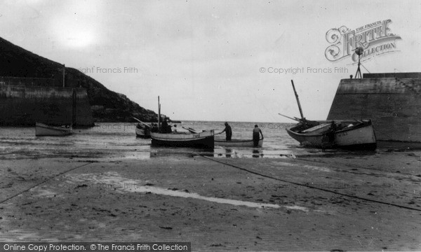 Photo of Port Isaac, Awaiting The Tide c.1955