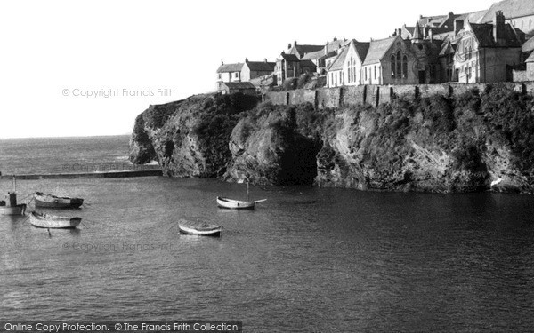 Photo of Port Isaac, c.1955