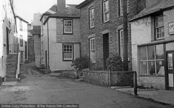 Photo of Port Isaac, Church Hill c.1955