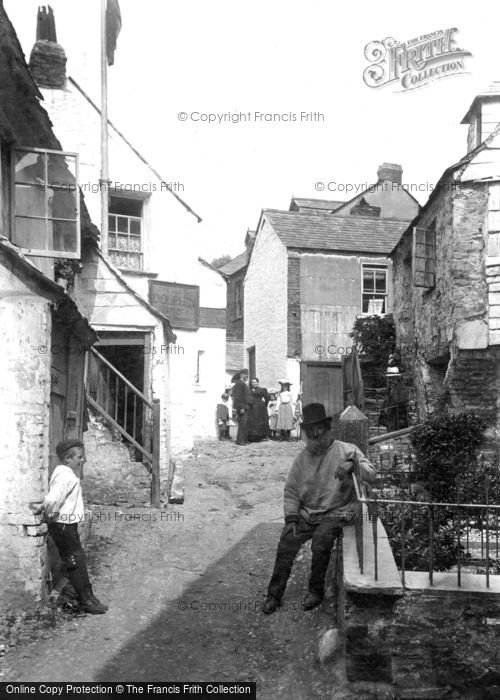 Photo of Port Isaac, Dolphin Street 1906