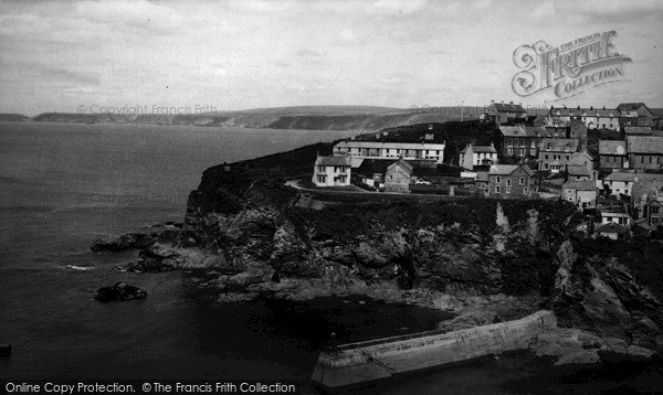 Photo of Port Isaac, Eastern Point c.1955
