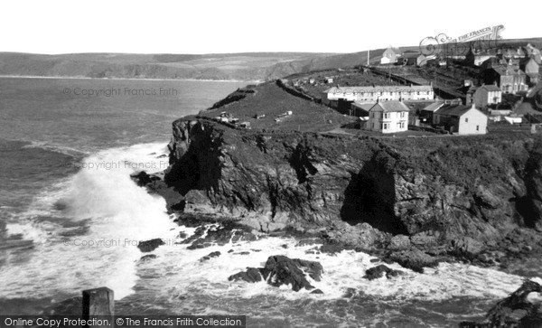 Photo of Port Isaac, Eastern Point c.1955