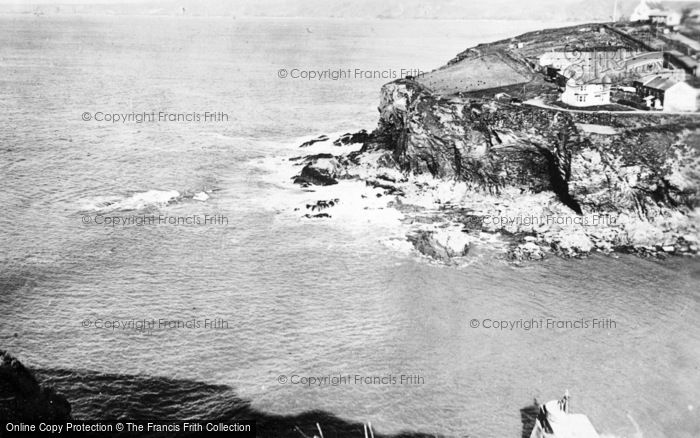 Photo of Port Isaac, Eastern Point From Roscarrock Hill c.1935