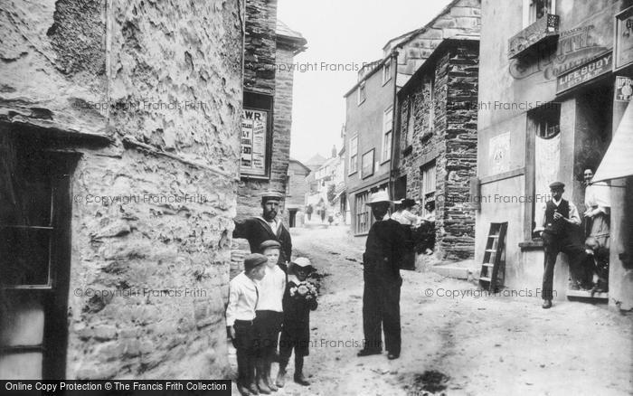 Photo of Port Isaac, Fore Street 1906