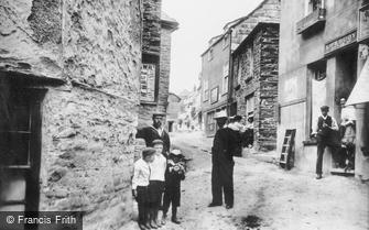 Port Isaac, Fore Street 1906