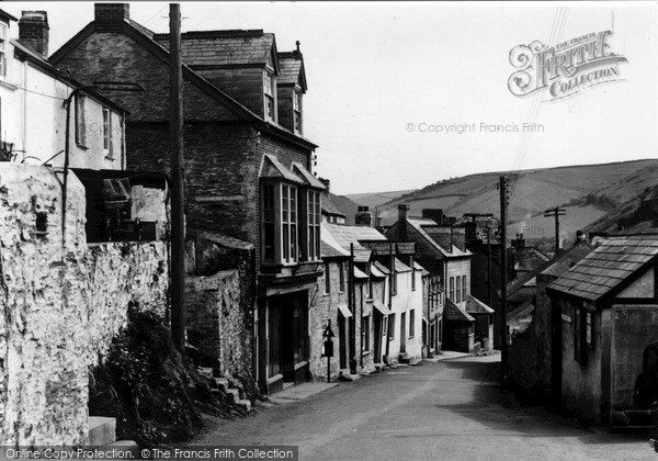 Photo of Port Isaac, Fore Street c.1955