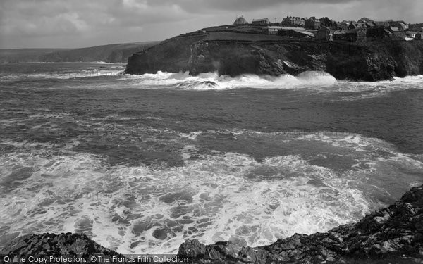 Photo of Port Isaac, From Lobber Point 1935