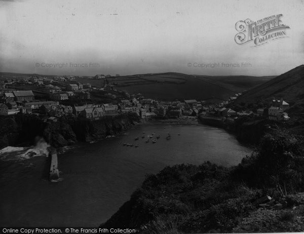 Photo of Port Isaac, From Roscarrock Hill 1935