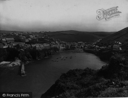 From Roscarrock Hill 1935, Port Isaac
