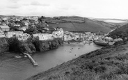 From Roscarrock Hill c.1960, Port Isaac