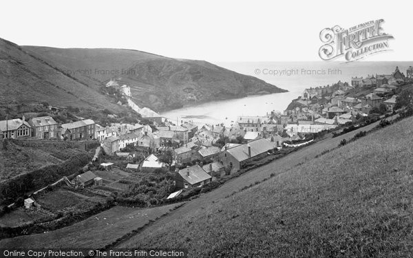 Photo of Port Isaac, From The Valley 1920