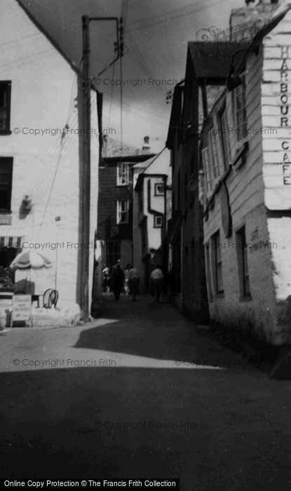 Photo of Port Isaac, Lower Fore Street c.1955