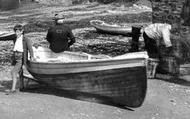 Men And Boy In The Harbour 1935, Port Isaac
