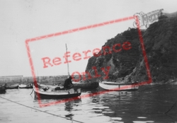 Moored Boats c.1930, Port Isaac