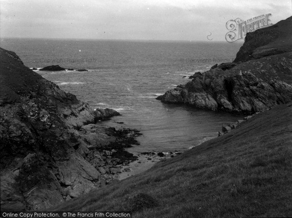 Photo of Port Isaac, Portquin Bay c.1955