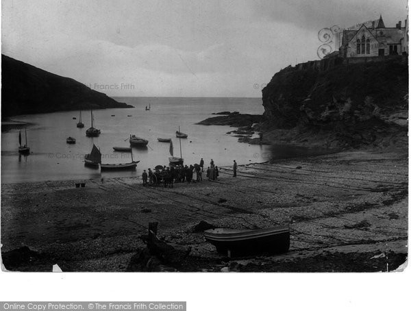 Photo of Port Isaac, The Beach 1920
