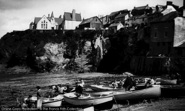 Photo of Port Isaac, The Beach c.1955