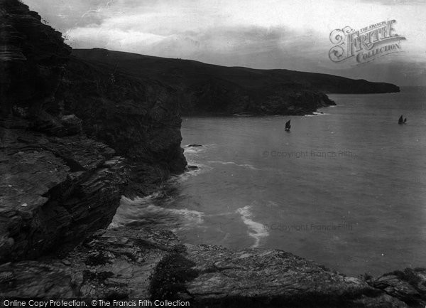 Photo of Port Isaac, The Cliffs 1920