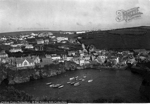 Photo of Port Isaac, The Harbour c.1955