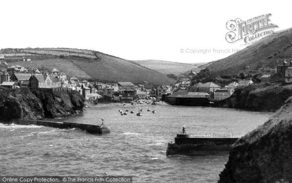 Photo of Port Isaac, The Harbour c.1955