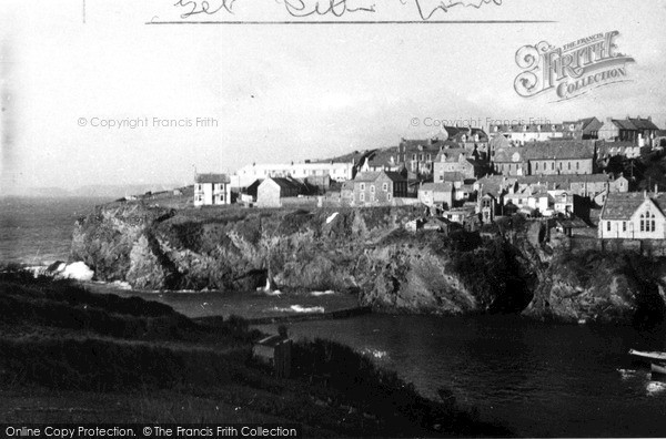Photo of Port Isaac, The Harbour Mouth c.1955