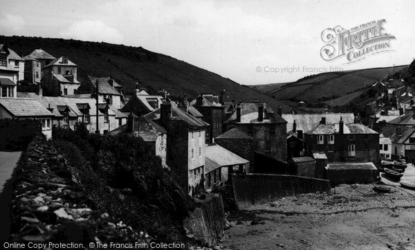 Photo of Port Isaac, The Harbour Side c.1955