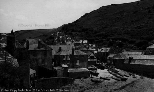 Photo of Port Isaac, The Harbour Side c.1955
