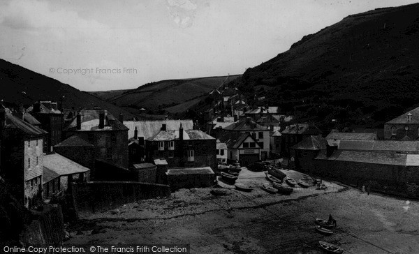 Photo of Port Isaac, The Platt c.1955