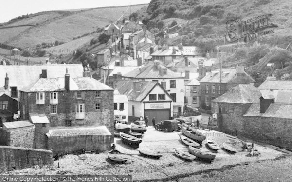 Photo of Port Isaac, The Platt c.1955