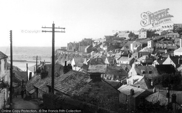 Photo of Port Isaac, The Village From Church Hill c.1955