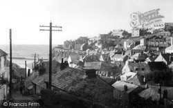 The Village From Church Hill c.1955, Port Isaac