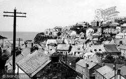 View From Church Hill c.1955, Port Isaac