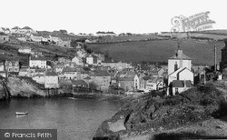 View From Hathaway Guest House c.1955, Port Isaac