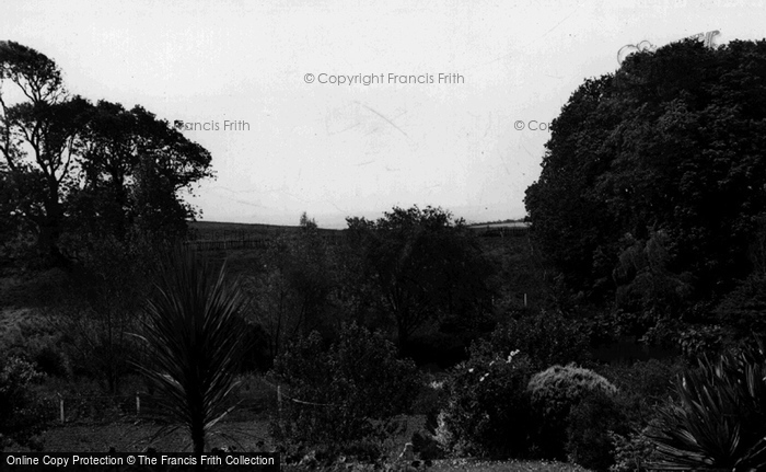 Photo of Port Isaac, View From Treharrock Manor Hotel c.1955