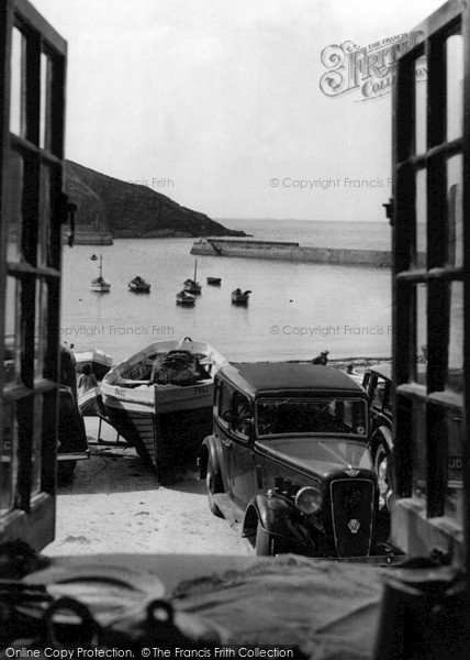 Photo of Port Isaac, View Of The Harbour c.1955
