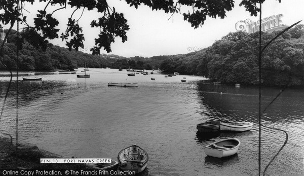 Photo of Port Navas, The Creek c.1960
