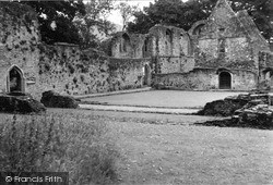 Inchmahome Priory c.1955, Port Of Menteith