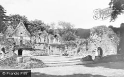 Inchmahome Priory, The Cloisters c.1930, Port Of Menteith