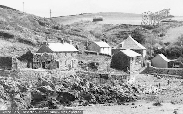 Photo of Port Quin, Cottages By The Harbour c.1960