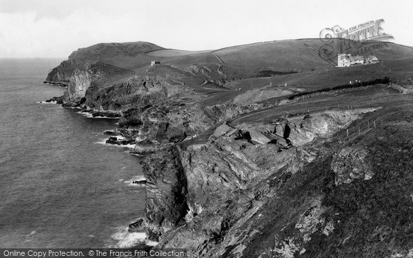 Photo of Port Quin, Doyden Castle And Point 1911