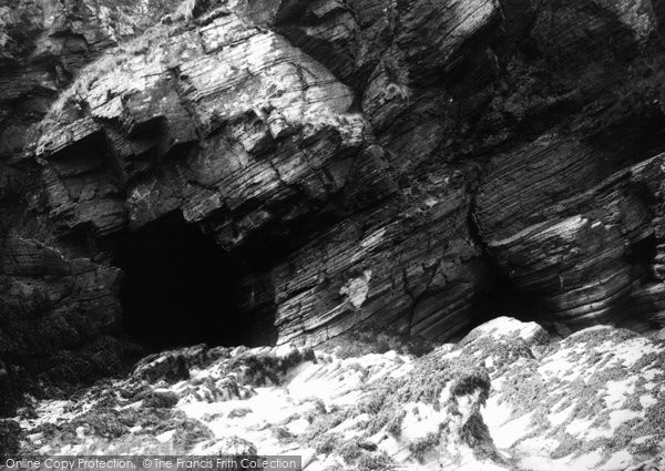 Photo of Port Soderick, The Caves 1893